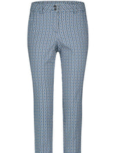 Lade das Bild in den Galerie-Viewer, Red Button Diana fancy tile , col.multi blue