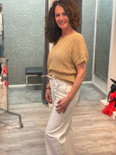 Lade das Bild in den Galerie-Viewer, Red Button Jerry lurex ajour, col.Desert