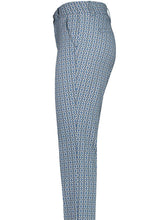 Lade das Bild in den Galerie-Viewer, Red Button Diana fancy tile , col.multi blue