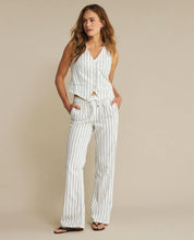 Lade das Bild in den Galerie-Viewer, Red Button Hose Colette cotton linnen stripe, col.dark sand