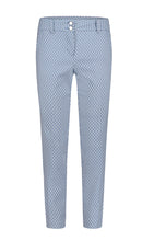 Lade das Bild in den Galerie-Viewer, Red Button Diana fancy dot, col. Faded blue