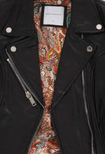 Lade das Bild in den Galerie-Viewer, Rino & Pelle Lederjacke Ghost, col .schwarz