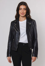 Lade das Bild in den Galerie-Viewer, Rino & Pelle Lederjacke Ghost, col .schwarz