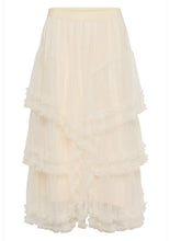 Lade das Bild in den Galerie-Viewer, Cream Clothing , Sissel - A - Linien -Rock col.whisper white