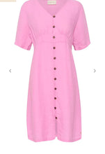 Lade das Bild in den Galerie-Viewer, Cream Kleid CRBellis Dress, col Cyclamen