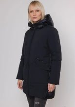Lade das Bild in den Galerie-Viewer, Rino & Pelle Mantel Marcie , col navy