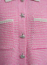 Lade das Bild in den Galerie-Viewer, Smith & Soul Bouclé Strickjacke , col.bubblegum print