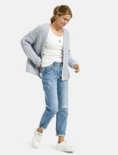 Lade das Bild in den Galerie-Viewer, Smith & Soul Strickjacke col.iceblue