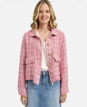 Lade das Bild in den Galerie-Viewer, Smith & Soul , Jacke col.flamingo Print