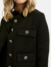Lade das Bild in den Galerie-Viewer, Smith & Soul, Tweed Jacket, col. schwarz