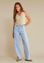 Lade das Bild in den Galerie-Viewer, Red Button Weste , col Pebble