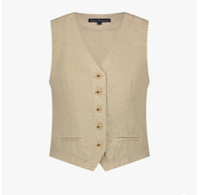 Lade das Bild in den Galerie-Viewer, Red Button Weste , col Pebble