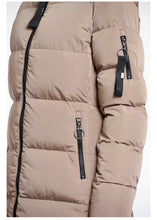 Lade das Bild in den Galerie-Viewer, Rino & Pelle Mantel Jade col.toffee