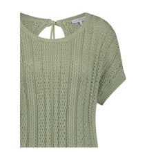 Lade das Bild in den Galerie-Viewer, Red Button Jerry lurex ajour,col.summer sage