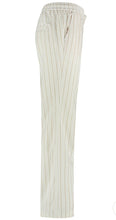 Lade das Bild in den Galerie-Viewer, Red Button Hose Colette cotton linnen stripe, col.dark sand