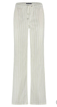 Lade das Bild in den Galerie-Viewer, Red Button Hose Colette cotton linnen stripe, col.dark sand
