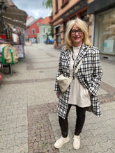 Lade das Bild in den Galerie-Viewer, Rino & Pelle, Mantel Jakke , Double breasted coat, col.Natural check