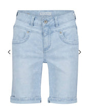 Lade das Bild in den Galerie-Viewer, Red Button Sienna short denim flower, col Bleach