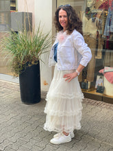 Lade das Bild in den Galerie-Viewer, Cream Clothing , Sissel - A - Linien -Rock col.whisper white
