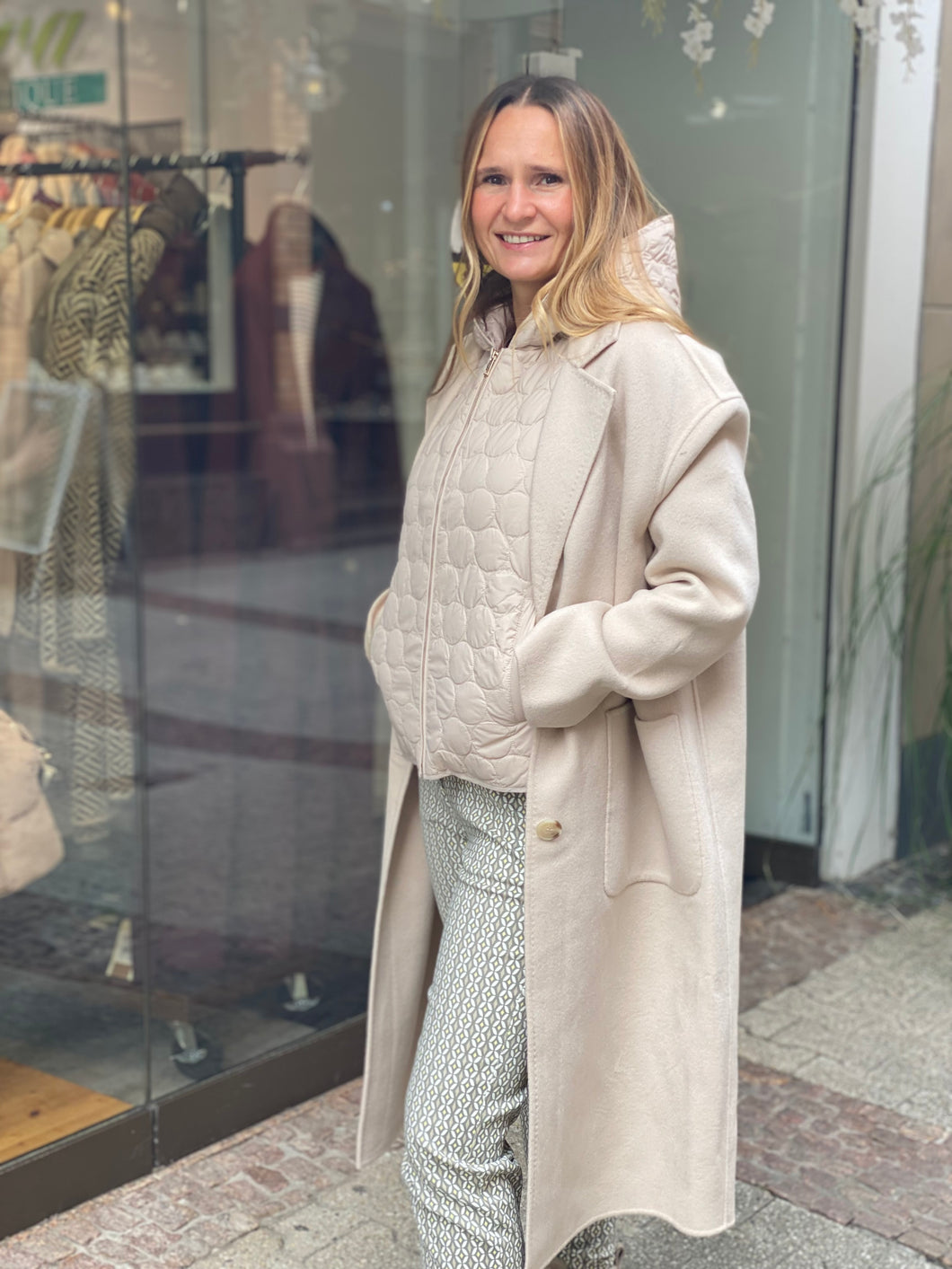 Rino & Pelle Mantel Femia col. Beige
