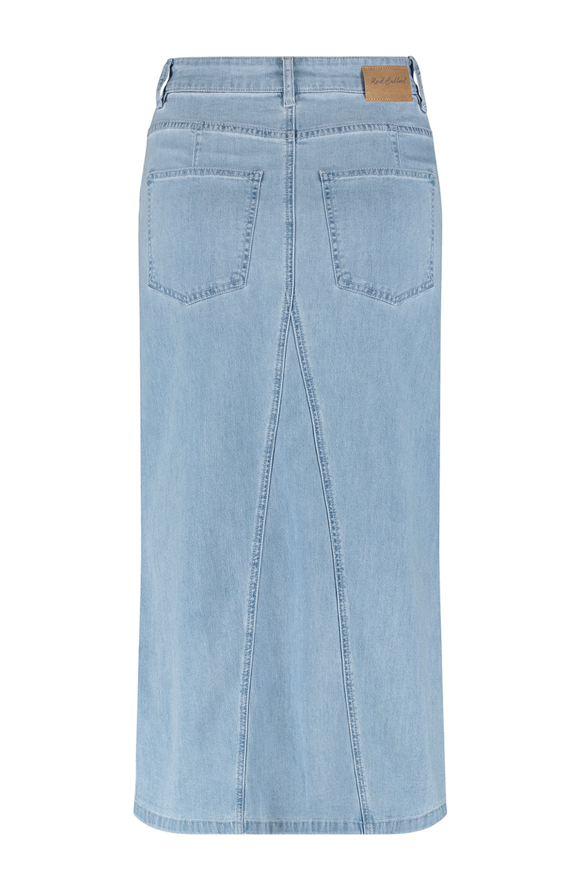 Red Button Jeansrock Alina,col.bleach