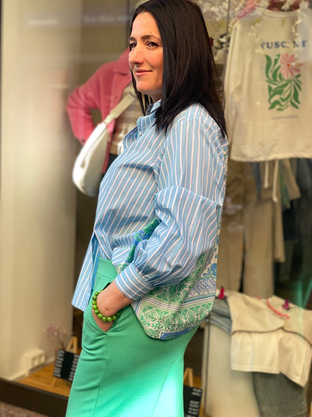 Smith & Soul Bluse col.true blue