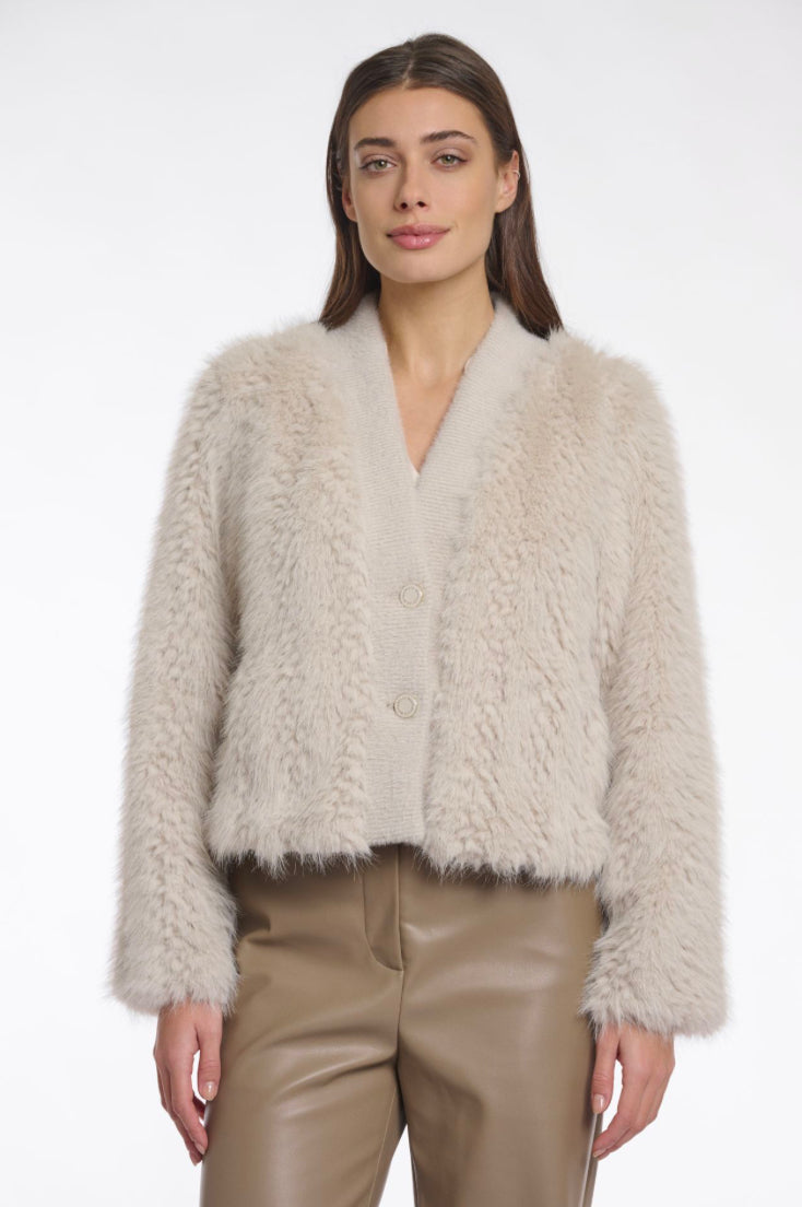 Rino & Pelle Jacke Chaimae, col. Birch