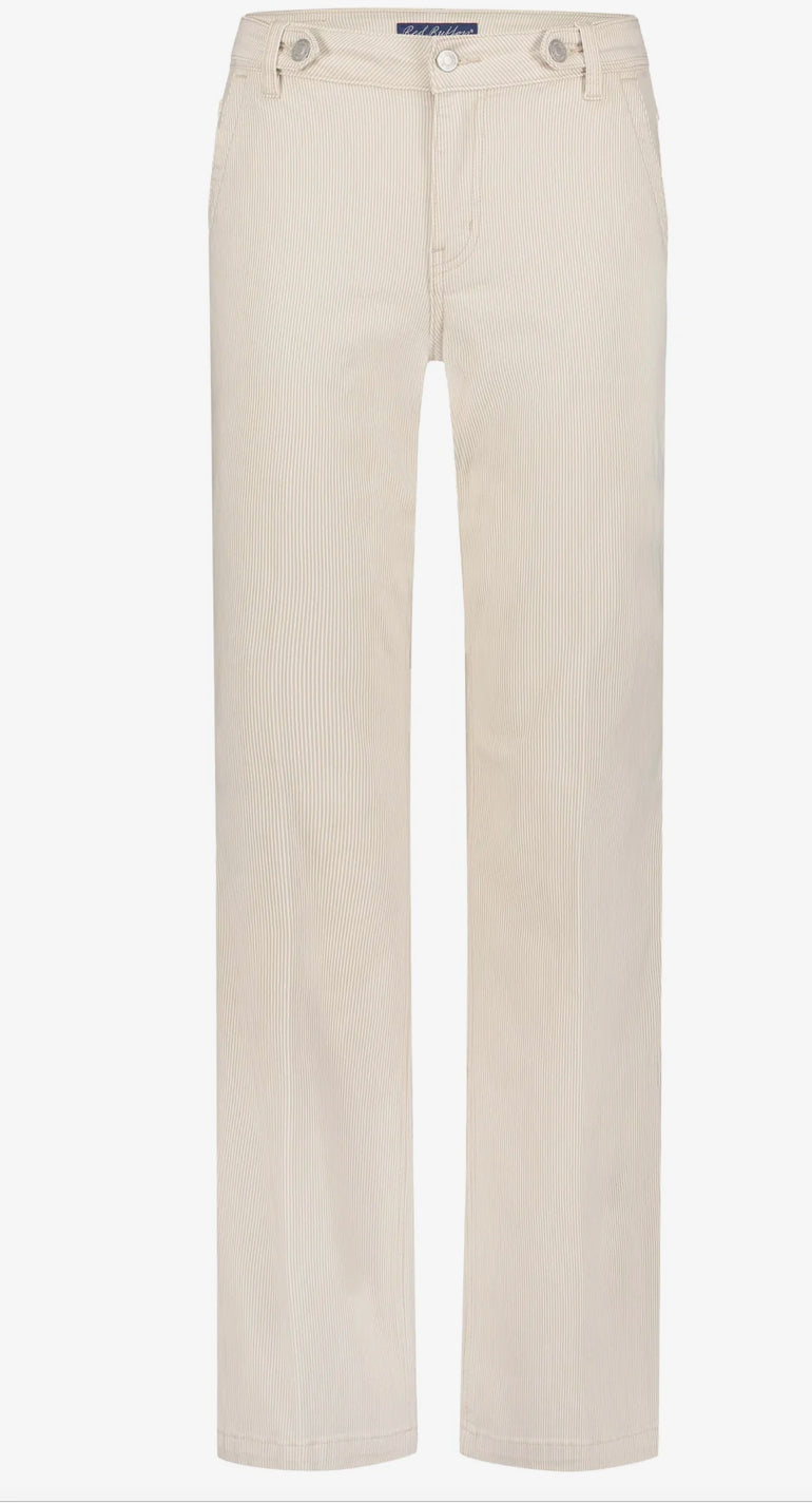 Red Button Colette & loops denim stripe , col sand