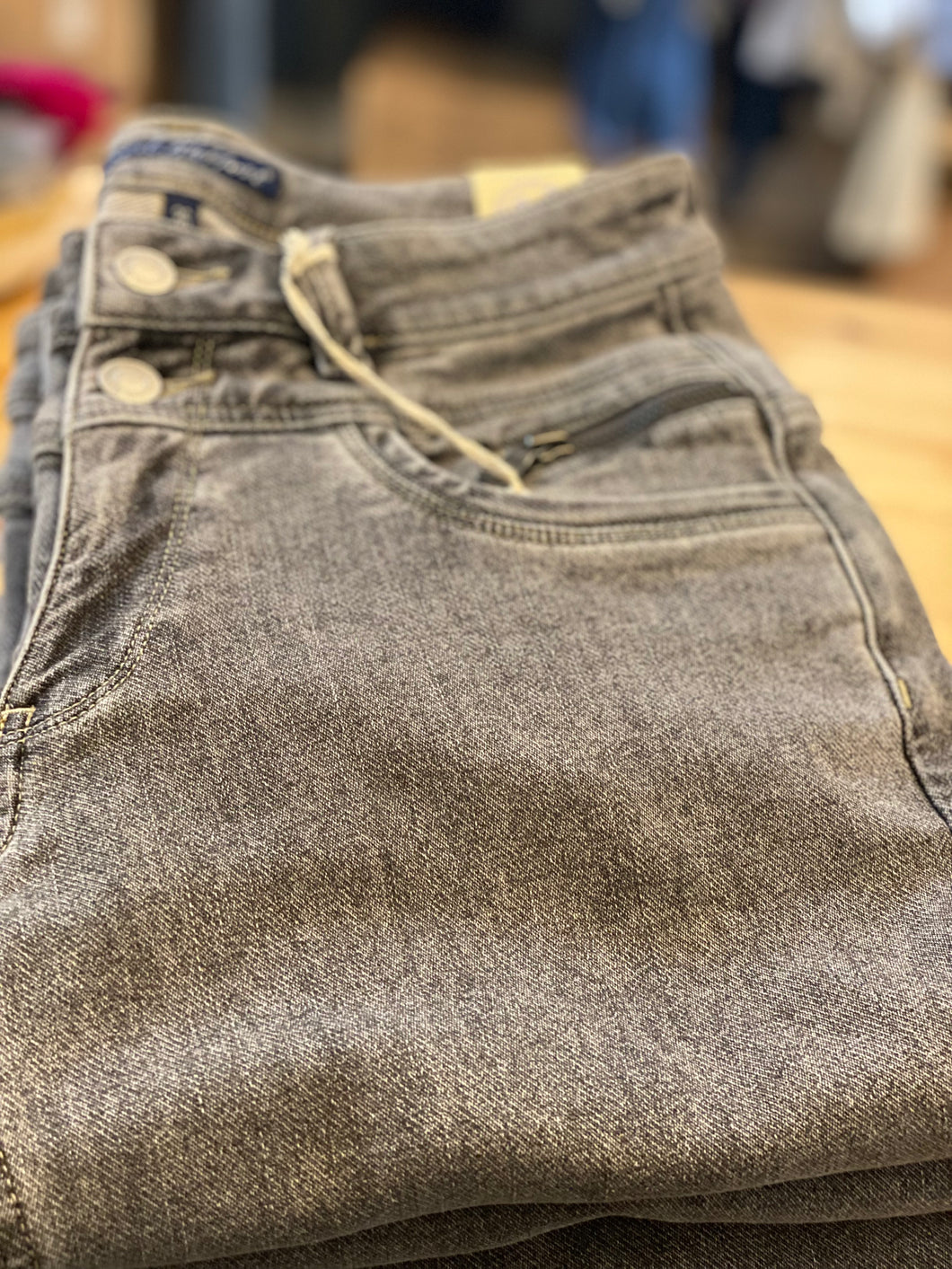 Red Button Jeans Sienna 1 Zip col.grey Denim