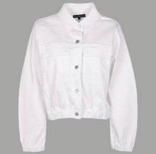 Lade das Bild in den Galerie-Viewer, Red Button Jeansjacke Juno col. weiß
