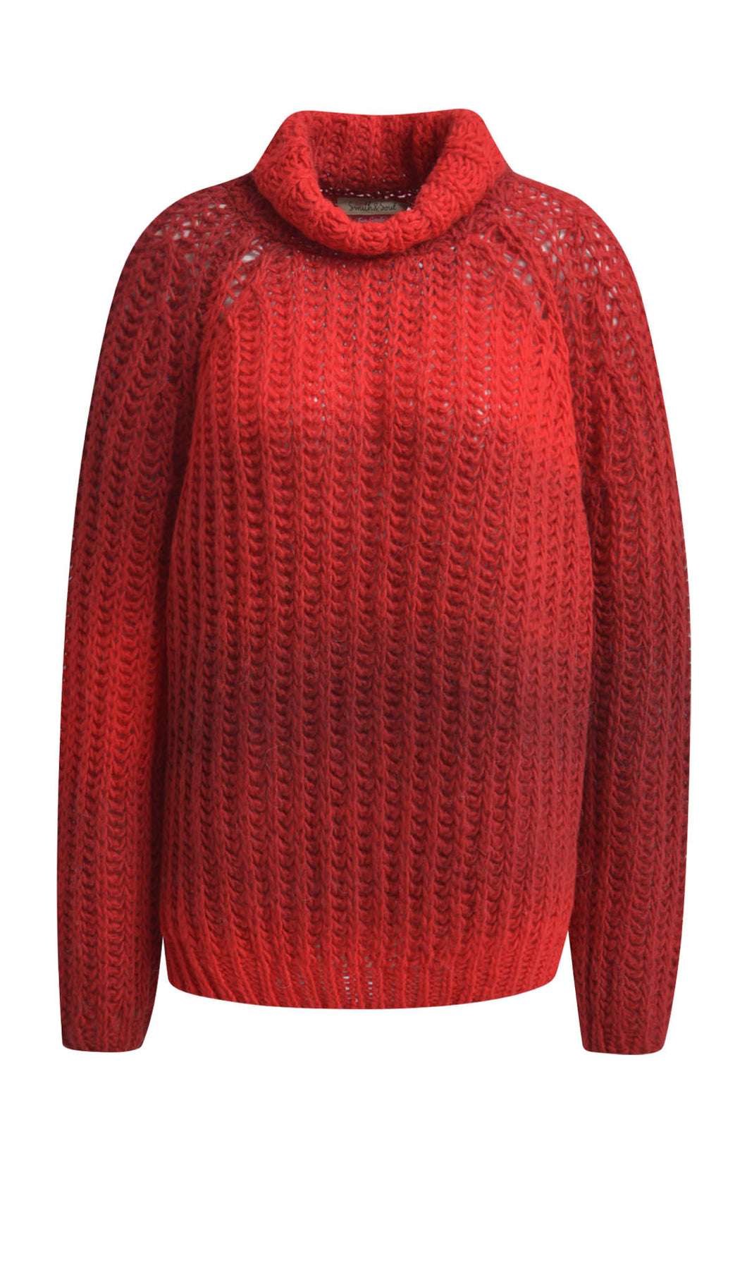 Smith & Soul Pullover col.cherry print