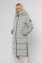 Lade das Bild in den Galerie-Viewer, Rino &amp; Pelle Keilafur Long padded hooded coat with faux fur
