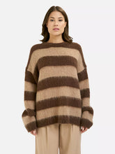 Lade das Bild in den Galerie-Viewer, Smith &amp; Soul Strickpullover col.choco Print
