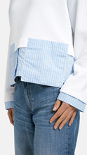 Lade das Bild in den Galerie-Viewer, Smith &amp; Soul Sweatshirt col. weiß/ blau
